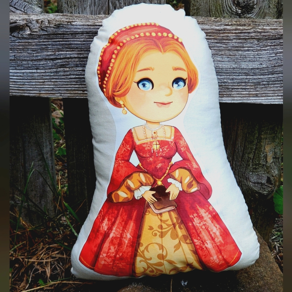 Elizabeth I Pillow Pal. New.